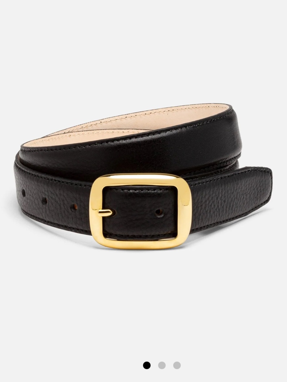 AUREUM Lola Belt Black-Gold
